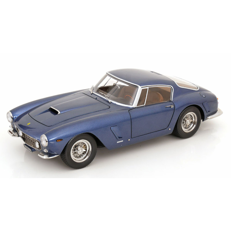 Ferrari 250 GT SWB Passo Corto 1961 – bleu métallisé – KK Scale 1:12