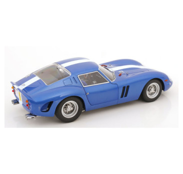 Ferrari 250 GTO 1962 – bleu métallisé/blanc – KK Scale 1:12
