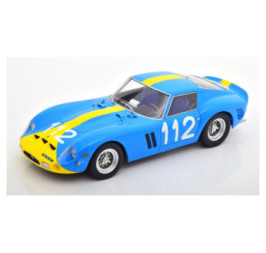 Ferrari 250 GTO n°112, Targa Florio 1964 – bleu clair/jaune – KK Scale 1:18