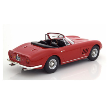 Ferrari 275 GTB4 NART Spyder capote amovible – rouge – KK Scale 1:18