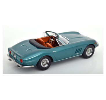 Ferrari 275 GTB4 NART Spyder capote amovible – vert métallisé – KK Scale 1:18