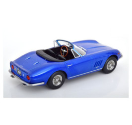 Ferrari 275 GTB4 NART Spyder capote amovible – bleu métallisé – KK Scale 1:18
