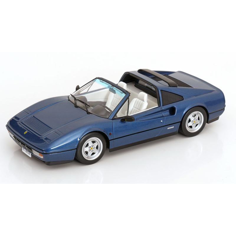 Ferrari 328 GTS 1985 – bleu métallisé – KK Scale 1:18