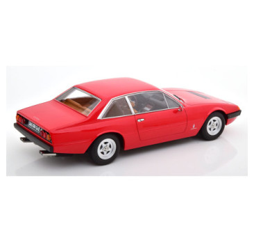 Ferrari 365 GT4 2+2 rouge, intérieur marron 1972 – KK Scale 1:18