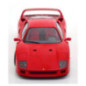 Ferrari F40 sièges rouges 1987 – rouge – KK Scale 1:18