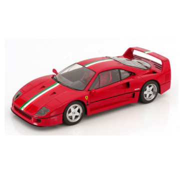 Ferrari F40 Italia Design – rouge/blanc/vert – KK Scale 1:18