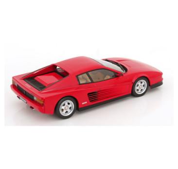 Ferrari Testarossa intérieur crème 1986 – rouge – KK Scale 1:18