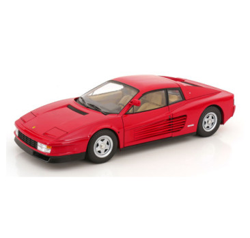 Ferrari Testarossa Monospecchio 1984 – rouge – KK Scale 1:12