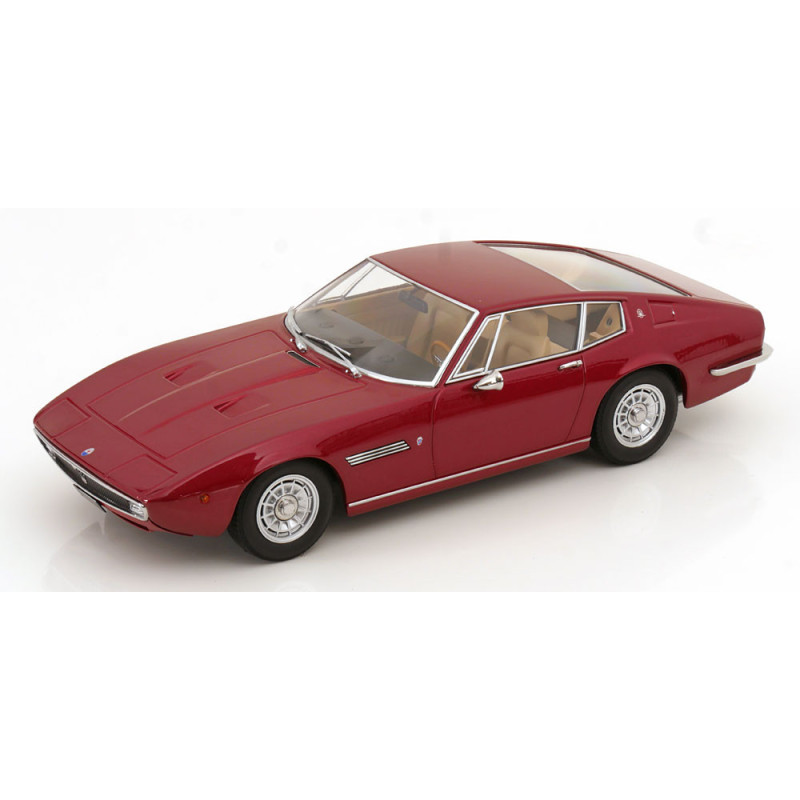 Maserati Ghibli Coupe 1969 – rouge métallisé – KK Scale 1:18