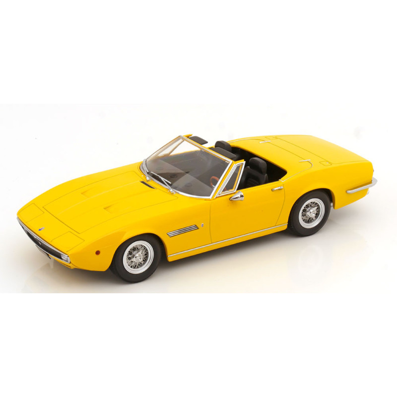 Maserati Ghibli Spyder 1970 – jaune – KK Scale 1:18