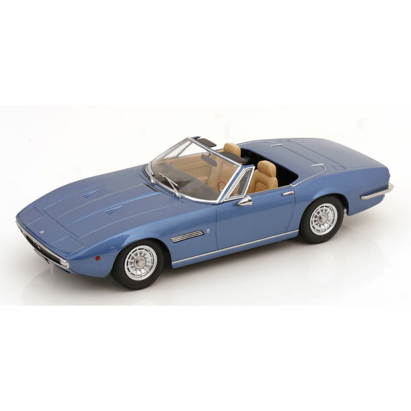 Maserati Ghibli Spyder 1970 – bleu clair métallisé – KK Scale 1:18