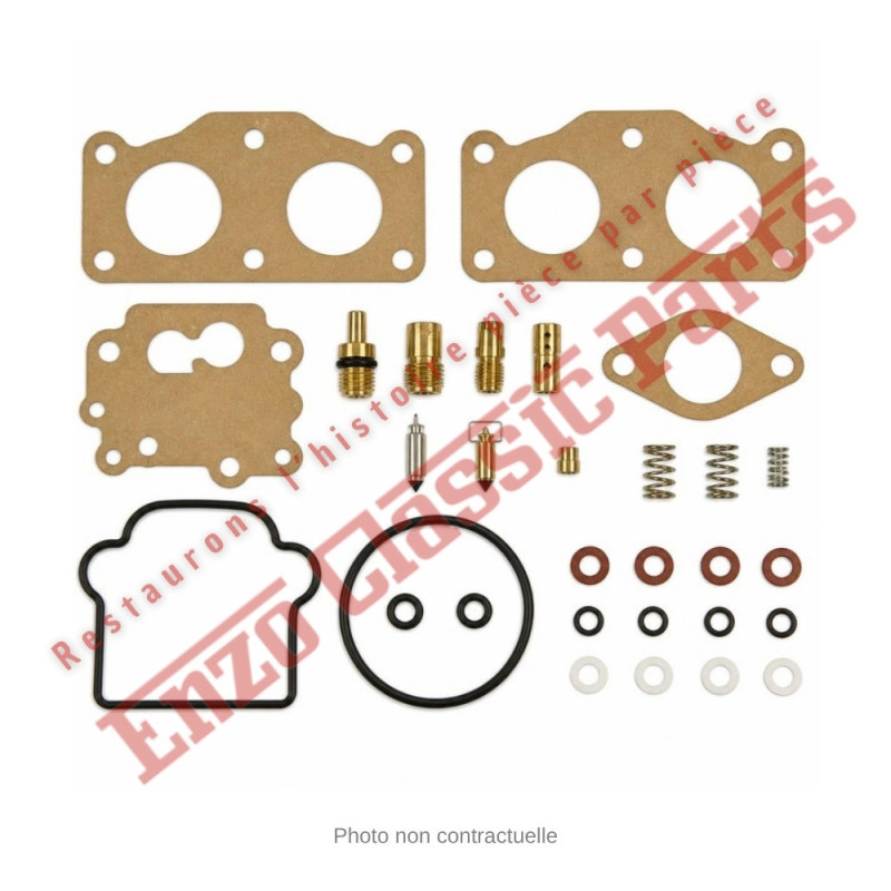Kit de réfection carburateur Weber 36 DCNVH 18/100 Maserati Biturbo 2.5