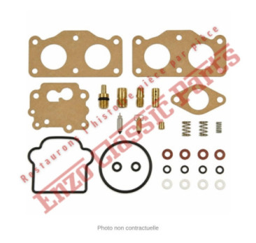 Kit de réfection carburateur Weber 36 DCNVH 18/100 Maserati Biturbo 2.5