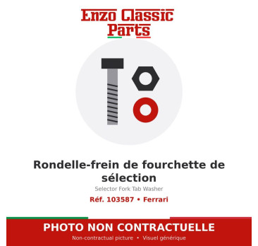 Ferrari - Rondelle-frein de fourchette de sélection - Réf. 103587