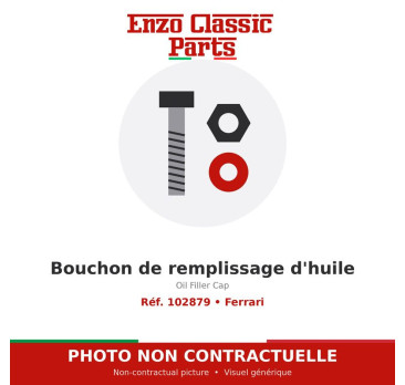 Ferrari - Oil Filler Cap - Ref. 102879