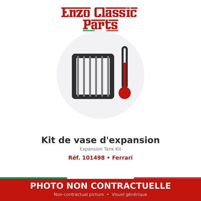 Ferrari - Kit de vase d'expansion - Réf. 101498