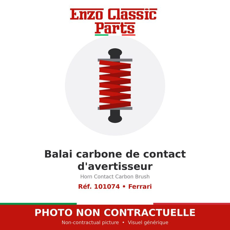 Ferrari - Horn Contact Carbon Brush - Ref. 101074
