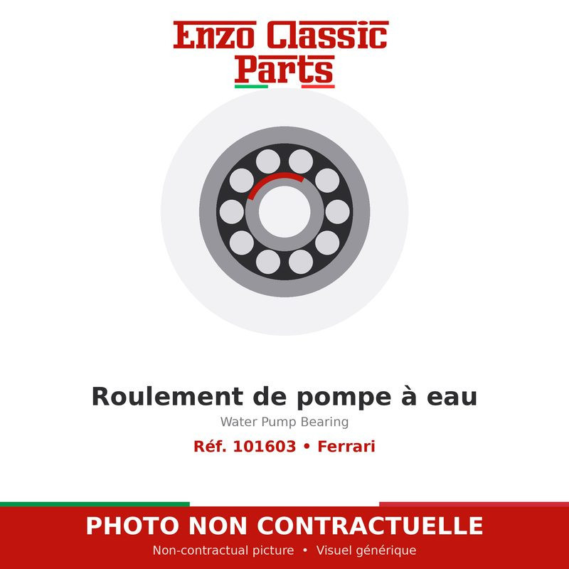 Ferrari - Roulement de pompe à eau - Réf. 101603
