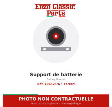 Ferrari - Battery Bracket - Ref. 106525/A