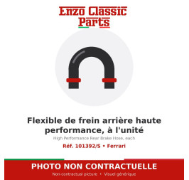 Ferrari - High Performance Rear Brake Hose, each - Ref. 101392/S
