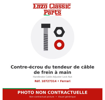 Ferrari - Handbrake Cable Adjuster Lock Nut - Ref. 10727314