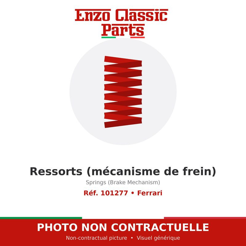 Ferrari - Ressorts (mécanisme de frein) - Réf. 101277