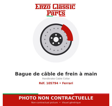 Ferrari - Handbrake Cable Collar - Ref. 105794