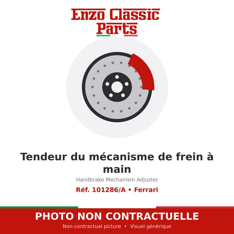 Ferrari - Handbrake Mechanism Adjuster - Ref. 101286/A