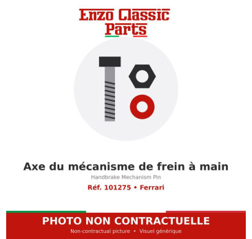 Ferrari - Handbrake Mechanism Pin - Ref. 101275