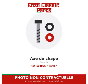 Ferrari - Clevis Pin - Ref. 104896