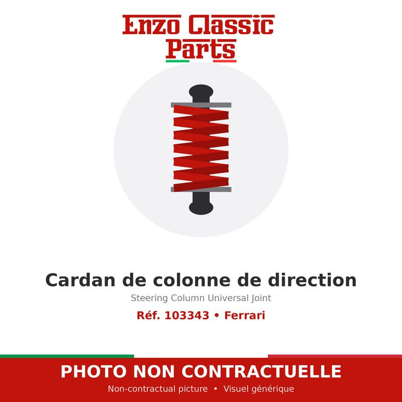 Ferrari - Steering Column Universal Joint - Ref. 103343