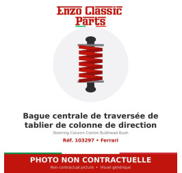 Ferrari - Bague centrale de traversée de tablier de colonne de direction - Réf. 103297