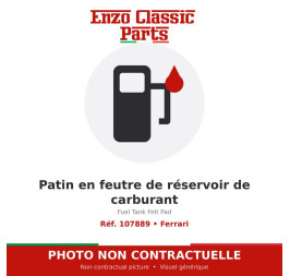 Ferrari - Patin en feutre de réservoir de carburant - Réf. 107889