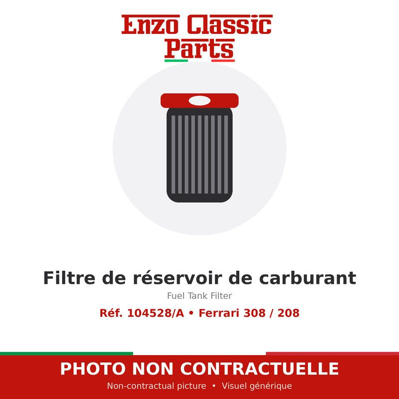Ferrari 308 / 208 - Fuel Tank Filter - Ref. 104528/A