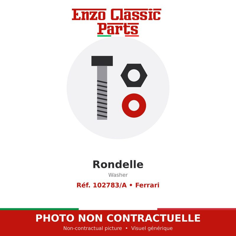 Ferrari - Rondelle - Réf. 102783/A