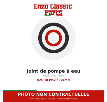 Ferrari - Water Pump Gasket - Ref. 103952