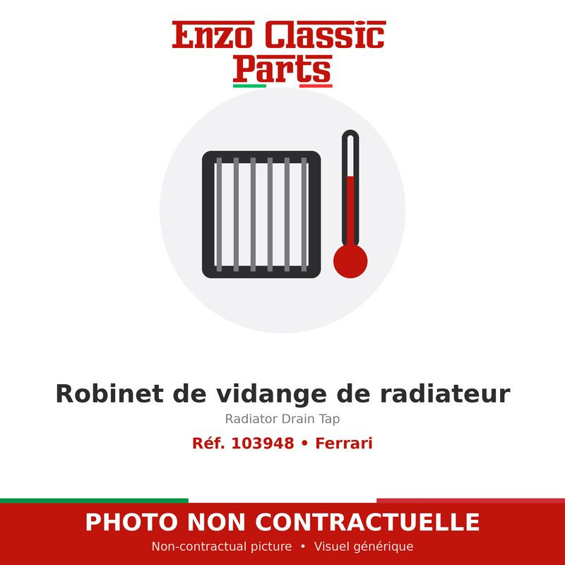 Ferrari - Radiator Drain Tap - Ref. 103948