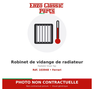 Ferrari - Radiator Drain Tap - Ref. 103948