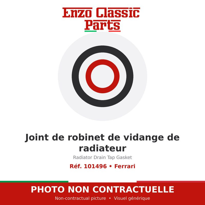 Ferrari - Radiator Drain Tap Gasket - Ref. 101496