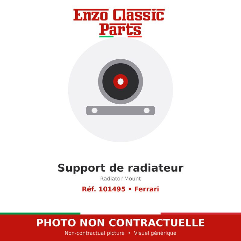 Ferrari - Support de radiateur - Réf. 101495