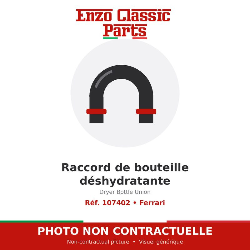 Ferrari - Raccord de bouteille déshydratante - Réf. 107402