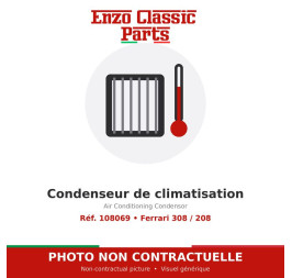 Ferrari 308 / 208 - Air Conditioning Condensor - Ref. 108069