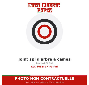 Ferrari - Joint spi d'arbre à cames - Réf. 105389