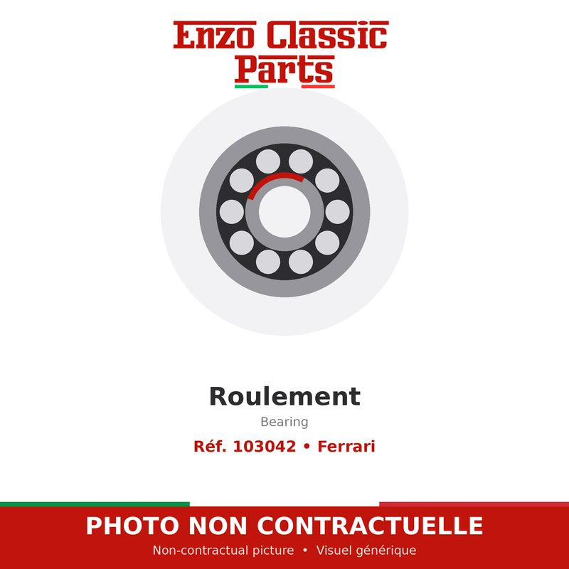 Ferrari - Bearing - Ref. 103042