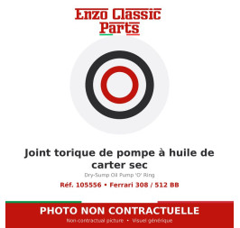 Ferrari 308 / 512 BB - Dry-Sump Oil Pump 'O' Ring - Ref. 105556