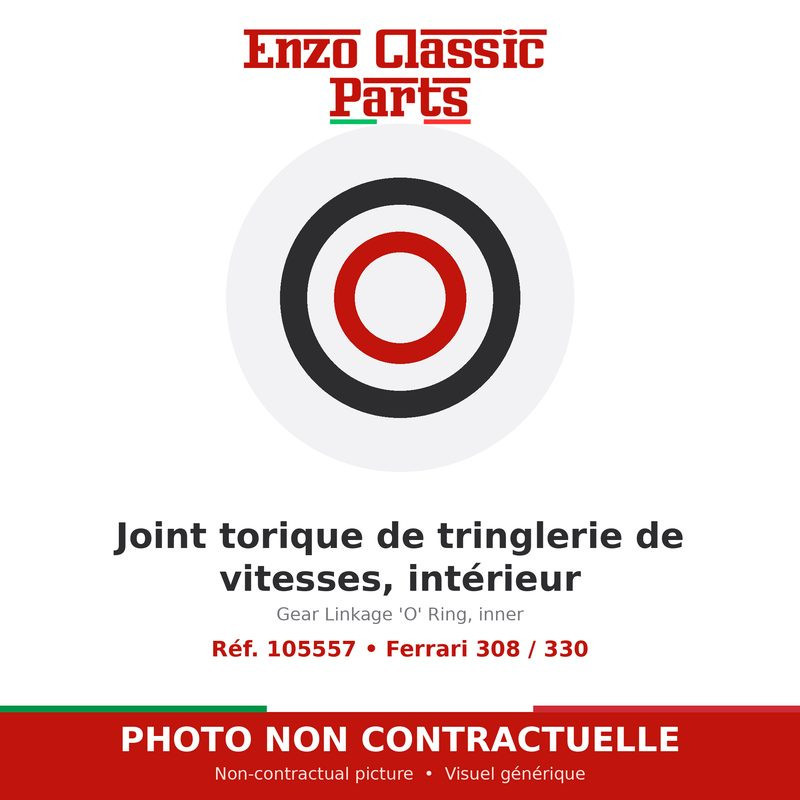 Ferrari 308 / 330 - Gear Linkage 'O' Ring, inner - Ref. 105557