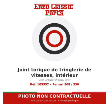 Ferrari 308 / 330 - Gear Linkage 'O' Ring, inner - Ref. 105557