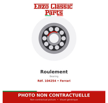 Ferrari - Bearing - Ref. 104254