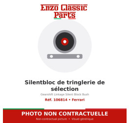 Ferrari - Silentbloc de tringlerie de sélection - Réf. 106814