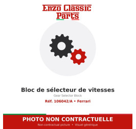 Ferrari - Bloc de sélecteur de vitesses - Réf. 106042/A